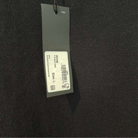 Y-3 Black Sleeveless Knit Top - Picture 12 of 14